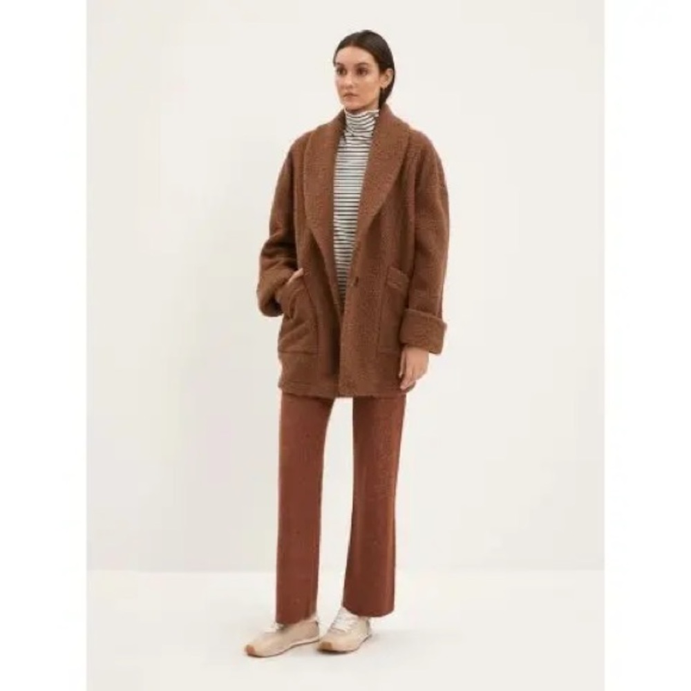 Frank & Oak Brown Teddy Coat